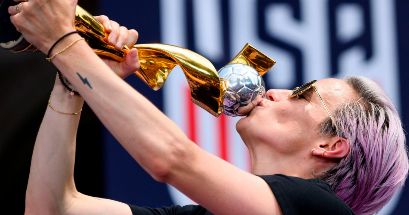 Megan Rapione obtuvo el Campeonato Mundial Femenil de la FIFA. AFP