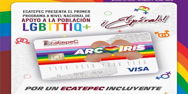 Tarjeta Arcoíris primer programa en México que brindará apoyo económico a personas LGBT+ en situación vulnerable. ESPECIAL