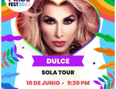 Dulce la cantante se presentara en "Acapulco Pride Fest 2023". FACEBOOK/
