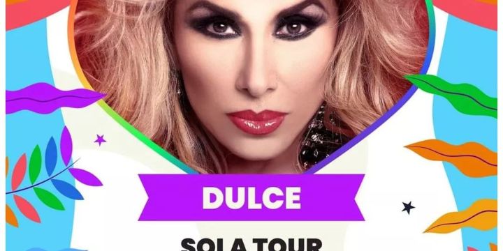 Dulce la cantante se presentara en "Acapulco Pride Fest 2023". FACEBOOK/