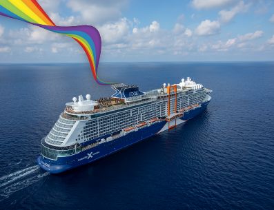 "Celebrity Cruises" es una comunidad abierta e inclusiva y en Junio, celebra los colores del Pride con actividades muy especiales en cualquier lugar donde se encuentre navegando. CORTESÍA.
