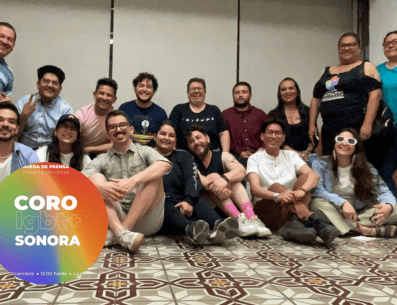 Primer Coro LGBT+ Sonora. INSTAGRAM/@corolgbtsonora