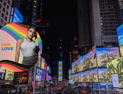 Wendy Guevara, actual participante de "La casa de los famosos México" recibe apoya hasta Times Square en New York. INSTAGRAM/@timessquarenyc - @soywendyguevaraoficial