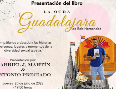 "Amigues de BARCELONA les invito a la presentación de #LaOtraGuadalajara". INSTAGRAM/@robhdzz