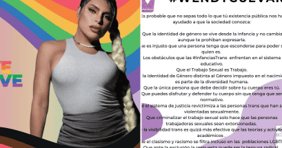 12 razones para entender la importancia de Wendy Guevara en la televisión, existir y resistir. INSTAGRAM/@soywendyguevaraoficial | TWITTER/@InfanciasTrans