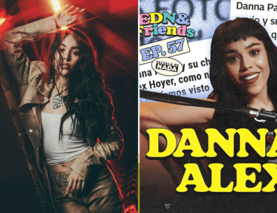Danna Paola comparte su sentir respecto a su experiencia infantil en el podcast "Escuela de la nada". INSTAGRAM/@ dannapaola | YOUTUBE/@escueladenada