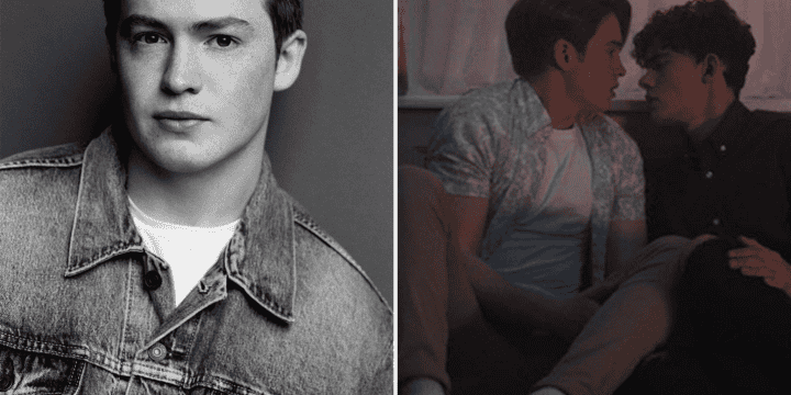 El actor comparte su experiencia como hombre bisexual a través de su participación en "Heartstopper". INSTAGRAM/@kit.connor -@heartstopper