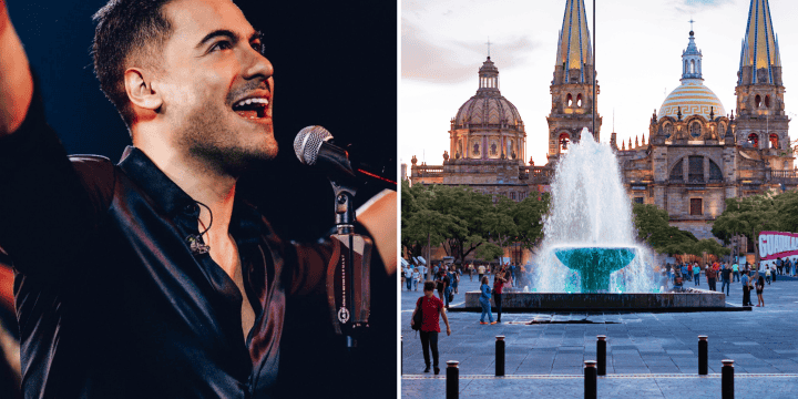 Carlos Rivera estará en tierras tapatías este 23 de a gosto. INSTAGRAM/@carlosrivera | UNSPLAHS/Roman Lopez