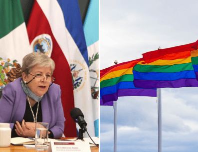 Canciller alza la voz contra el bullying y a favor de juventudes LGBT. TWITTER/@aliciabarcena | UNSPLASH/Jas Min