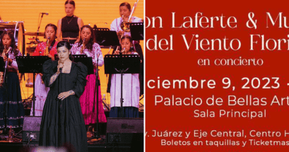 El próximo 9 de diciembre en la Sala Principal del Palacio de Bellas se presentará la cantante junto con el grupo oaxaqueño Mujeres del Viento Florido. INSTAGRAM/@monlaferte | TWITTER/@bellasartesinba