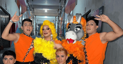 Con un increíble talento y personalidad las drag queen regiomontanas deslubraron en las "Fiestas de Octubre 2023". INSTAGRAM/@