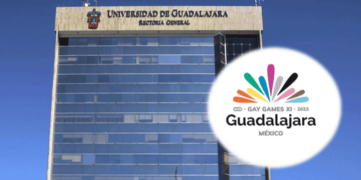 Las conferencias de los Gay Games albergados por la UDG se estarán realizando en el auditorio Ramón Córdova de CUCS. Universidad de Guadalajara/ https://www.udg.mx/