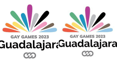 Logotipo de "Gay Games 2023". FACEBOOK/Gay Games Guadalajara 2023