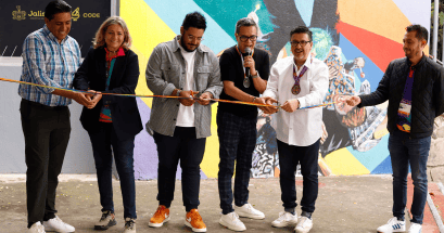 Mural Identidad es presentado en el marco de los "Gay Games 2023"  FACEBOOK/Gay Games Guadalajara 2023.