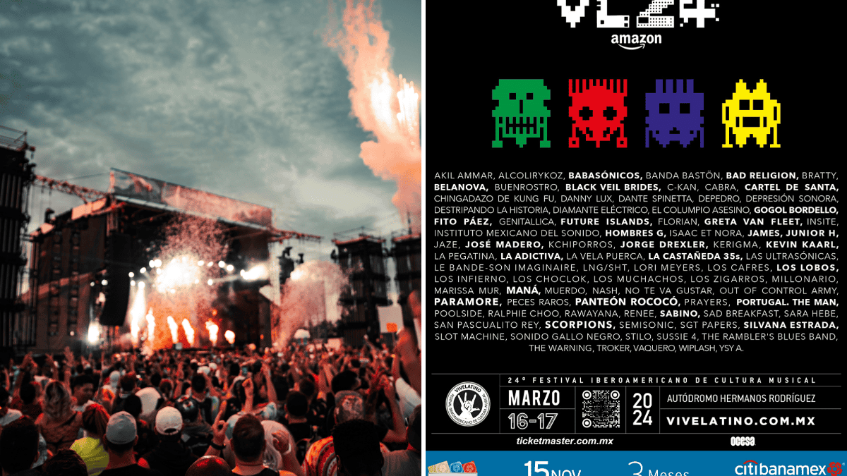 "Vive Latino 2024" revela nuevo listado de artistas y fechas oficiales