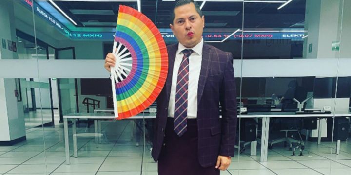 Le magistrade visibilizó y luchó en favor de la comunidad no binaria en México. Instagram/@ocielbaena