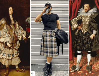 La moda va y viene tal es el caso de las faldas, vestidos y maquillaje en hombres. PINTEREST/Online Collection/Edward Sackville |  INSTAGRAM/@javileyva