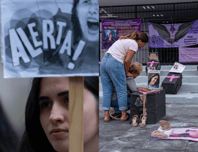 De esta manera, los autores del estudio, elaborado por la ONUDD y ONU Mujeres, señalan que estas cifras de feminicidios pueden ser sólo la punta del iceberg. EFE/ Meri Parrado