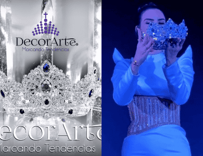La nueva organización nacional de Miss Universo México presentó el día de ayer la corona que portará la nueva ganadora del certamen para 2024. INSTAGRAM/ decorarteaccesorios/ universalqueensmx
