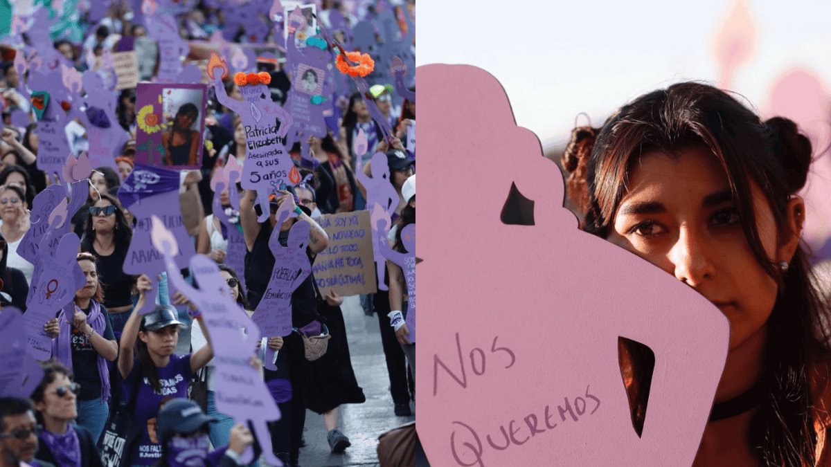 Marchan en México en el marco del "25 N" contra la violencia machista ...