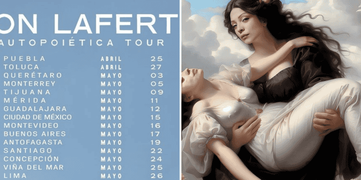 Mon Laferte anuncia conciertos en México, uno de los países que más ha dicho querer. INSTAGRAM/@monlaferte