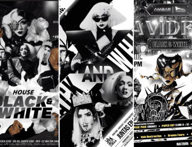 Proximos shows de la casa drag "Black and Withe". INSTAGRAM/@houseblackandwhite