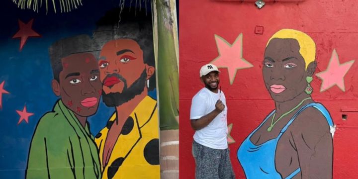 Estos proyectos artísticos fueron auspiciada por los estudios independientes de arte cubano Figueroa-Vives y Estudio 50. Instagram/@estudio50habana