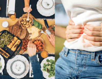 ¡Qué no te pase! Esta navidad come “con medida” y nada con exceso para evitar enfermedades gastrointestinales, como la gastroenteritis. PINTEREST