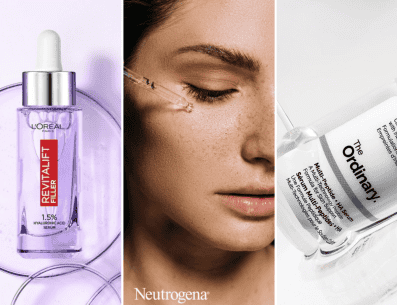 Tres sueros baratos y eficaces para una correcta hidratación en la piel. INSTAGRAM/@neutrogena_mx/@theordinary/@lorealparis