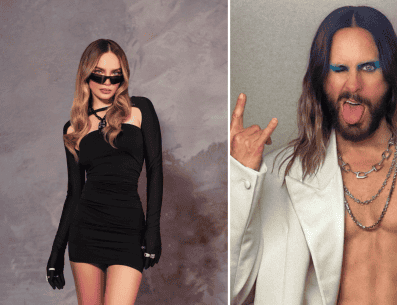 Las celebridades se conocen y la cantante Belinda recordó y felicitó a su amigo Jared Leto en su cumpleaños 52. INSTAGRAM/@belindapop/@jaredleto