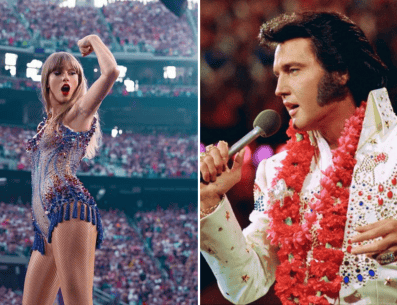 Swift se alza como la cantante femenina más exitosa del último año, superando a importantes figuras musicales como Elvis Presley. INSTAGRAM/@taylorswift | TWITTER/@ElvisPresley
