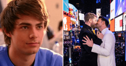 El famoso actor estadounidense comparte románticos momentos al lado de su esposo por Año Nuevo.  PINTEREST/Lily Hemsworth | INSTAGRAM/@jonathandbennett