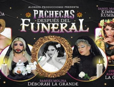 “Pachecas después del funeral” se estrenará el próximo 22 de febrero en el Teatro Rafael Solana, ubicado en avenida Miguel Ángel de Quevedo 687, San Francisco, Coyoacán,  CDMX. Instagram/@alonzzoproducciones