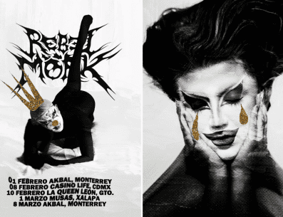 Las nuevas fechas abarcan febrero y marzo de 2024. TWITTER/@REBELMORK | INSTAGRAM/@rebelmork