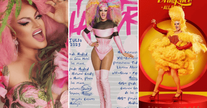 Pink Chadora primera eliminada de "Drag Race España:All Star". INSTAGRAM/@dragracees/@pinkchadora