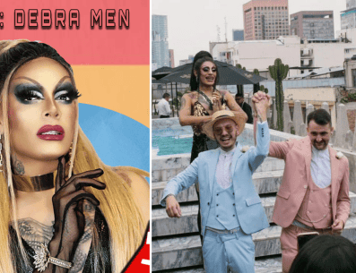 La drag queen originaria de CDMX, ofrece un momento único durante cualquier ceremonia de simbolismos matrimonial. FACEBOOK/Debra Men  | INSTAGRAM/@debramen.oficial