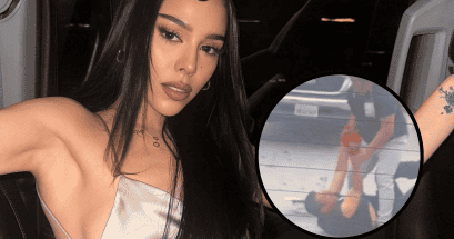 La famosa cantante y actriz grabó una pelea. INSTAGRAM/@dannapaola | TIKTOK/@danna