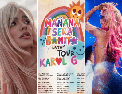 La máxima exponente femenina del género urbano interpretó sus mayores éxitos durante su concierto en Guadalajara, Jalisco, México. FACEBOOK/AVE TOURS Tampico | INSTAGRAM/@karolg