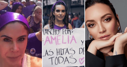 Las conductoras Tania Rincón, Paola Rojas y la actriz Regina Blandón estuvieron presentes en tan importante fecha. INSTAGRAM/@reginablandon/@paolarojas/@taniarin