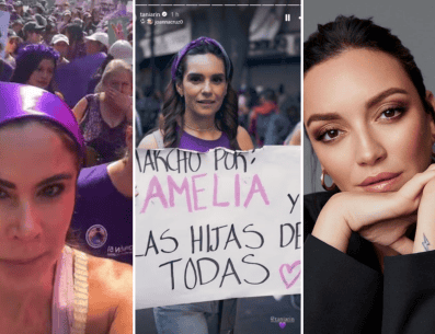 Las conductoras Tania Rincón, Paola Rojas y la actriz Regina Blandón estuvieron presentes en tan importante fecha. INSTAGRAM/@reginablandon/@paolarojas/@taniarin