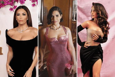 Entre las latinas mejor vestidas de los Oscar 2024, destacan algunas mujeres aliadas LGBT+. INSTAGRAM/@evalongoria/@iambeckyg/@americaferrera