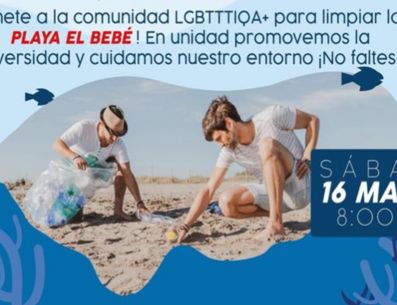 La cita será este sábado 16 de marzo a partir de las 8 am en playa El Bebé. Instagram/@orgullorosarito