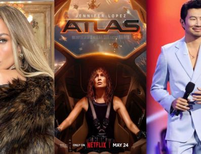 “Atlas” llegará a Netflix el próximo 24 de mayo. Instagram/@jlo/Filmaffinity/Instagram/@simuliu