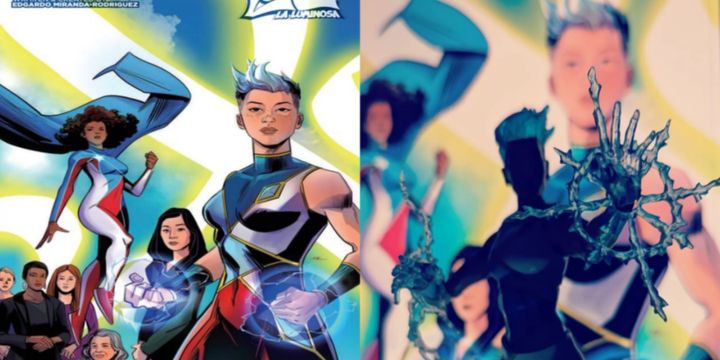 “‘'Luz La Luminosa' es la primera superheroína con endometriosis, afección caracterizada por dismenorrea (menstruación dolorosa), dispareunia (dolor durante las relaciones sexuales) y dolor pélvico crónico no relacionado con la menstruación". Instagram/@mredgardonyc
