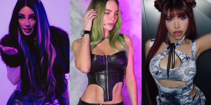 En 2021 Spotify global lanzó la iniciativa EQUAL para que las mujeres artistas se diesen a conocer en todas las regiones del mundo, y México ha tomado un lugar relevante. Instagram/@labellakath/@belindapop/@yerimua