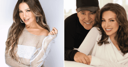 Thalía y Tommy Mottola superan versiones de separación los cuales surgieron con mayor intensidad en 2023. INSTAGRAM/@thalia