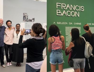 Marcadas por sus figuras distorsionadas y un estilo que desafía las convenciones artísticas, las pinturas evocan una intrigante sensación de angustia que invita al visitante a sumergirse en el mundo de intensidad emocional de Francis Bacon. Instagram/@masp