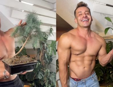 Samuel Zarazúa compagina su carrera actoral con sus pasatiempos, como viajar y cuidar plantas. Instagram/@samzarazuam