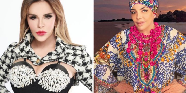 Lucía Méndez y Verónica Castro se consideran aliadas y divas LGBT+. INSTAGRAM/@luciamendezof / @vrocastroficial
