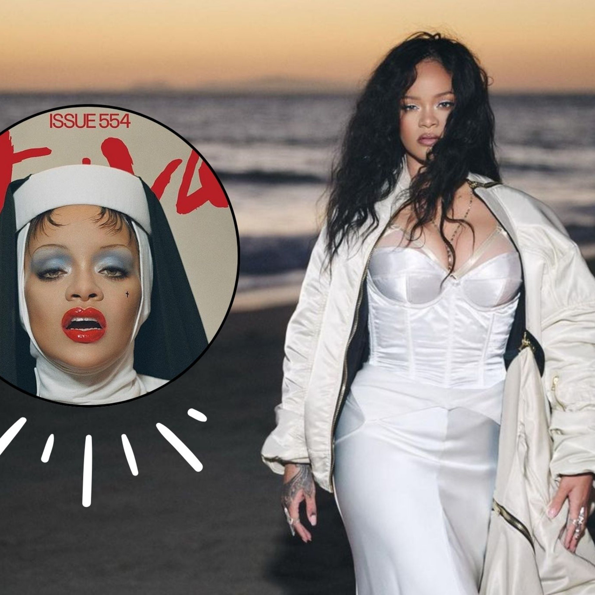 Rihanna desata polémica al vestirse de "monja", ¿falta de respeto? | DIVERSO Lifestyle